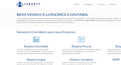Desktop Screenshot of londrescontabil.com.br